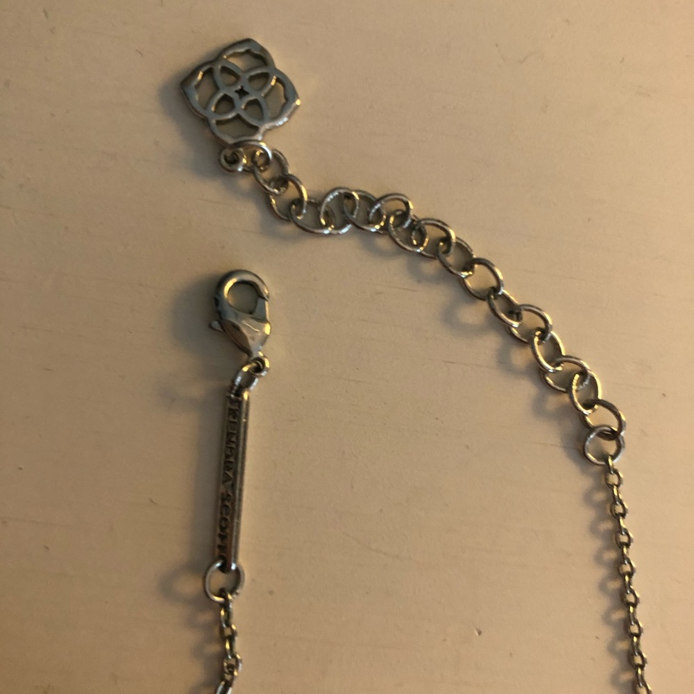 Kendra Scott Elisa Pendant In Purple! View 5